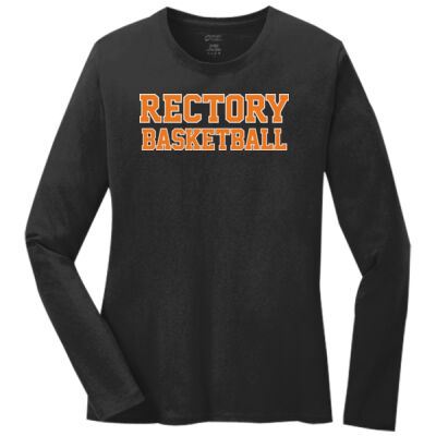 BASKETBALL - Ladies Long Sleeve Core Cotton Tee Thumbnail
