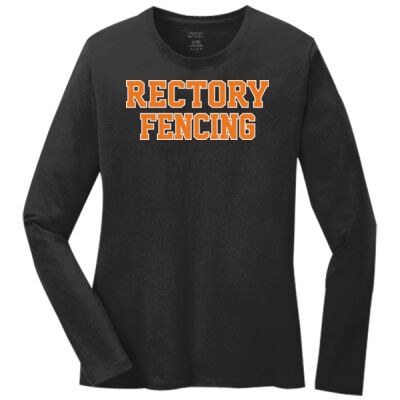 FENCING - Ladies Long Sleeve Core Cotton Tee Thumbnail