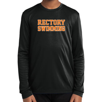 SWIMMING - Youth Long Sleeve PosiCharge ® Competitor™ Tee Thumbnail