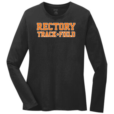 TRACK & FIELD - Ladies Long Sleeve Core Cotton Tee Thumbnail
