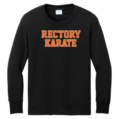 KARATE - Youth Long Sleeve Core Cotton Tee Thumbnail