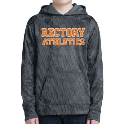 ATHLETICS - Youth Sport Wick ® CamoHex Fleece Hooded Pullover Thumbnail